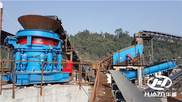 圓錐破破碎生產(chǎn)